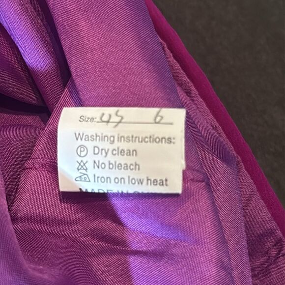 Women’s Chiffon 3 Piece Party Formal Mother of the Bride Pants Suit Size 6 NWOT - Picture 15 of 15